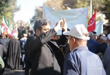 گزارش تصویری آزمون مراسم 13 آبان